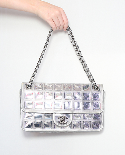 Ice Cube Flap Bag, front view
